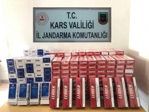 Sarıkamış’ta 2 Bin 800 Paket Kaçak Sigara Ele Geçirildi