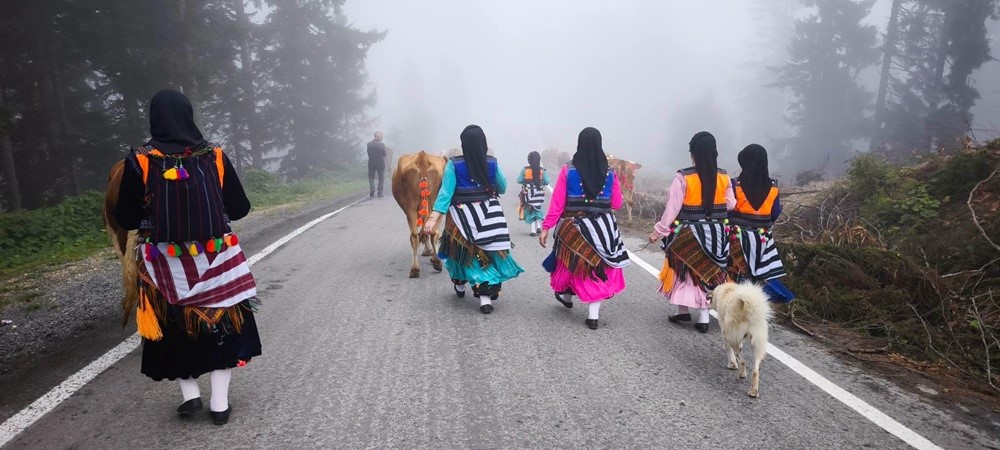 trabzon-da-yaylacilar-koylerine-donmeye-basladi