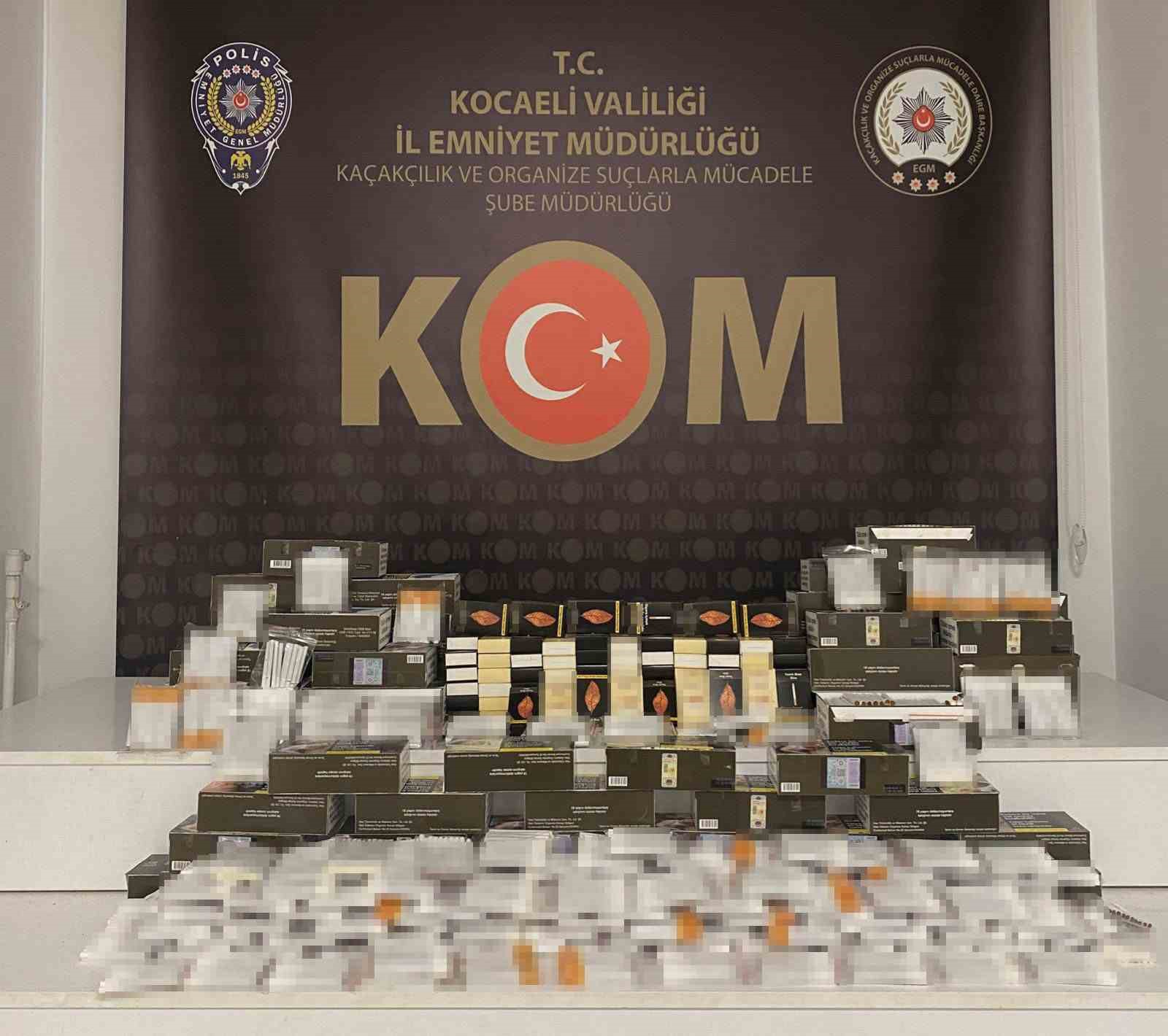 izmit-te-21-bin-500-adet-doldurulmus-makaron-ele-gecirildi