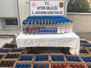 Jandarmadan Otele Kaçak İçki Operasyonu