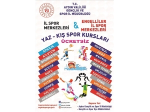 22 Branşta Ücretsiz İl Spor Merkezi Açılıyor