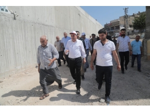 Beyazgül Köprülü Kavşak Ve Üst Geçitleri İnceledi