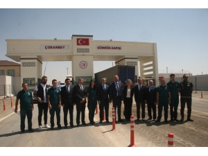 Ticaret Başkan Yardımcısı Turagay Sınır Kapılarında İncelemelerde Bulundu