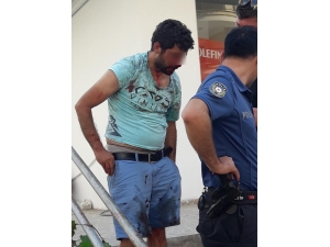 2 Kız Kardeşe Sözlü Tacizde Bulunan Şüpheliye Meydan Dayağı