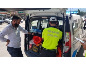 Trafik Denetiminde 36 Sürücüye 12 Bin 22 Tl Ceza