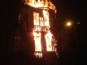 Ordu’da 150 Yıllık Tarihi Bina Kül Oldu