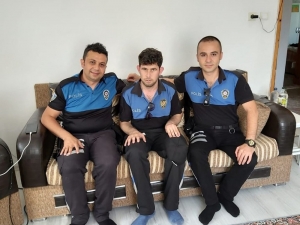 Engelli Genç Hayalini Gerçekleştirdi