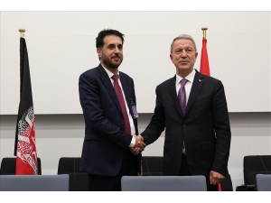 Bakan Akar, Afgan Mevkidaşı İle Görüştü