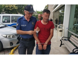 Bacanağının Aracına Benzin Dökerek Ateşe Verdi