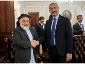 Bakan Gül, Afganistan Adalet Bakanı Enver İle Görüştü