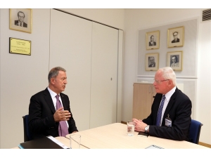 Bakan Akar, Abd Suriye Özel Temsilcisi Jeffrey İle Görüştü