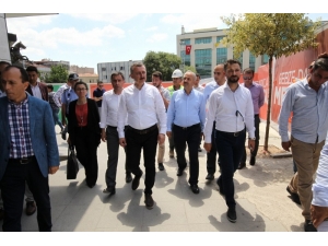 Belediye Başkanları Gebze Esnafını Ziyaret Etti