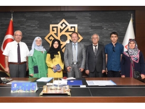 Başkan Orkan, Lgs Şampiyonu Dağ’ı Makamında Ağırladı