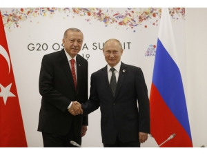 Erdoğan-putin Görüşmesi Başladı
