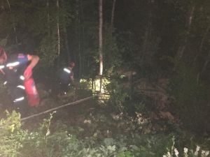 Devrilen Traktörün Altında Kalan Sürücü Yaralandı