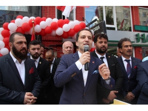 Yeniden Refah Partisi Genel Başkanı Fatih Erbakan, Çorum’da