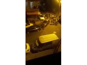 İstanbul’da Silahlı Çatışma Kamerada: 4 Ağır Yaralı