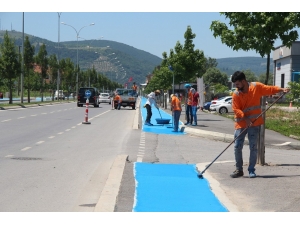 Bisiklet Yolları Standarta Uygun Hale Getiriliyor