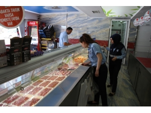 Haliliye’de Kasaplar Denetlendi