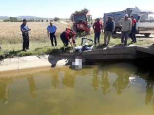 Denizli’de Sulama Kanalında Ceset Bulundu