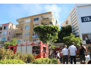 Alanya’da Ev Yangını Paniği Neden Oldu