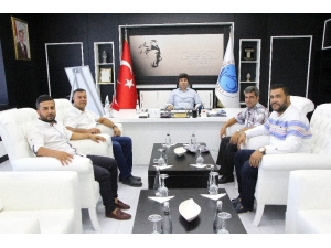 Kilis Belediyespor Yönetiminden Rektör Karacoşkun’a Ziyaret