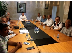 Ziraat Odası Başkanlarından Başkan Aras’a Ziyaret