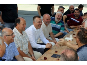 Başkan Işıksu Esnafla Biraraya Geldi