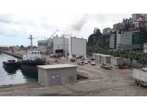 Giresun Liman Sahasında Yaşanan Patlama Paniğe Neden Oldu