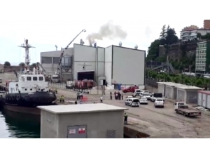 Giresun Liman Sahasında Yaşanan Patlamaya Jenaratör Sebep Olmuş