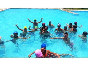 Germencik’te Yüzme Kursu Büyük İlgi Görüyor