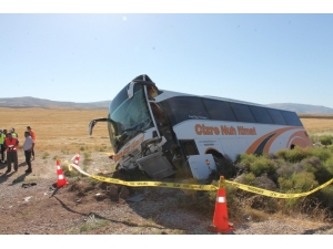 Aksaray’daki Otobüs Kazasında Yaralı Sayısı 44’e Yükseldi