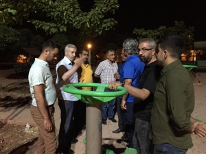 Başkan Yardımcısı Tohumcu Parkları Denetledi