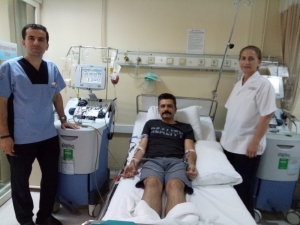 Kök Hücre Nakli Yapılan Genç Hayata Tutundu