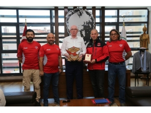 Dak’tan Başkan Kurt’a Teşekkür Ziyareti