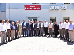 Başkan Şahin İl Genel Meclis Başkanı Ve Üyelerini Ziyaret Etti