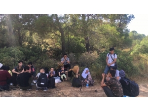 Ayvalık’ta 35 İran Ve Afganistan Uyruklu Mülteci Yakalandı