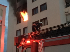 Malatya’da Ev Yangını