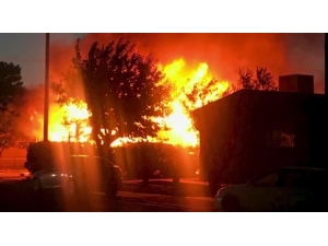 Kaliforniya’da Deprem Sonrası Yangın