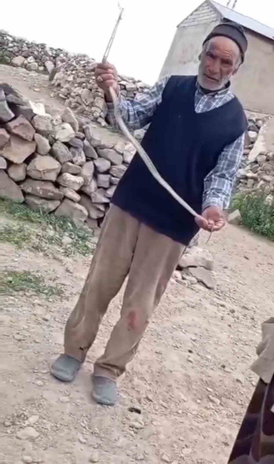 igdir-da-eve-girmeye-calisan-yilani-ciplak-elle-yakaladi
