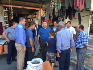 Bulut, Esnaf Ziyareti Yaptı