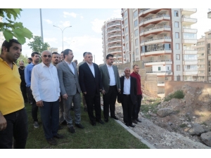 Çatlak Ve Kayma Yaşanan Yolda Çalışmalar Başlıyor