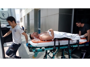 Elektrik Akımına Kapılan Genç Ağır Yaralandı