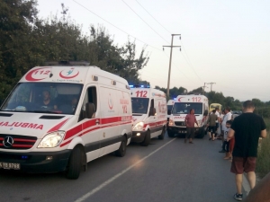 Çatalca’da Minibüs Devrildi: 20 Yaralı