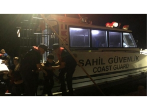 Enez Açıklarında 73 Düzensiz Göçmen Yakalandı
