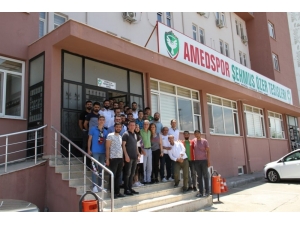 Amed Sportif Faaliyetler Yönetimi Taraftarlarla Buluştu