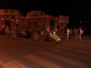 Suriye Sınırına Gece Yarısı Sevkıyatı