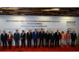 Cumhurbaşkanı Erdoğan, Güneydoğu Avrupa İşbirliği Süreci Zirve Toplantısı Aile Fotoğrafına Katıldı