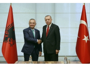 Erdoğan, Arnavut Mevkidaşıyla Görüştü