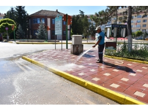 İnönü’de Çevre Düzenleme Çalışmaları Sürüyor